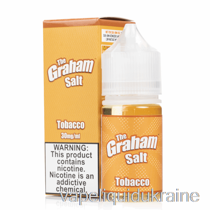 Vape Liquid Ukraine Tobacco SALT - The Graham - Mamasan E-Liquid - 30mL 50mg